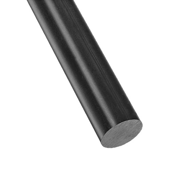 Acetal Round Plastic Rod Black 20mm Dia