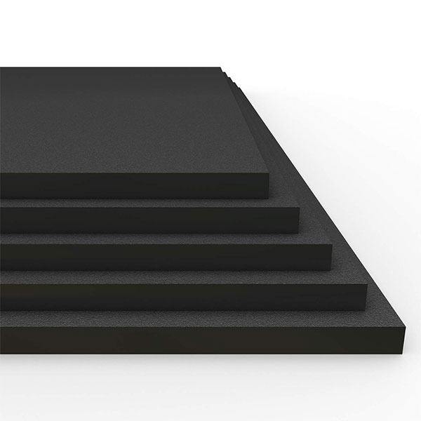 HDPE Plastic Lightweight Sheet Black 1.5mm Thick