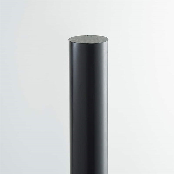 HDPE Plastic Rod Black 100mm Dia