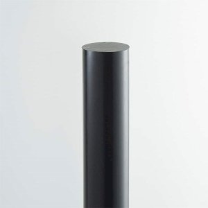 HDPE Plastic Rod Black 100mm Dia