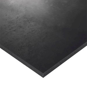 Nylon 6 Plastic Sheet Black 25mm Thick