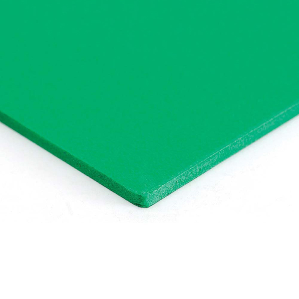 PE500 Plastic Sheet Green 10mm Thick