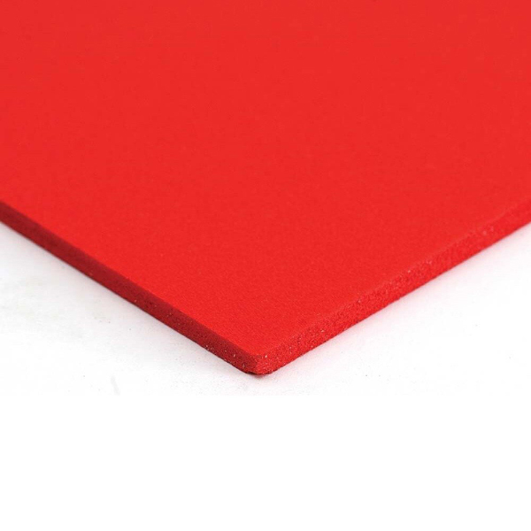 PE500 Plastic Sheet Red 10mm Thick