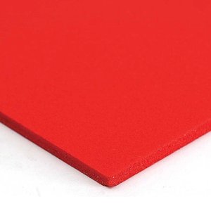 PE500 Plastic Sheet Red 10mm Thick